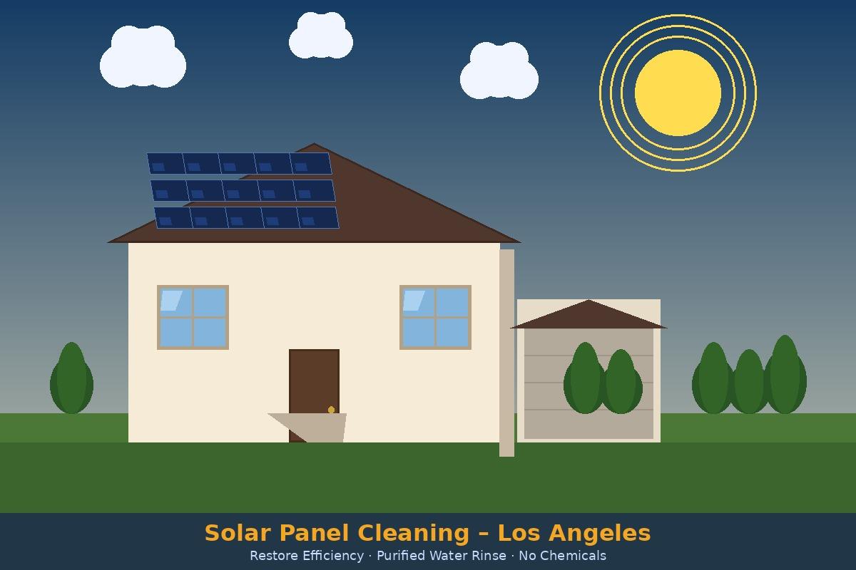 Solar Panel Cleaning โ LA Window & Solar Cleaning